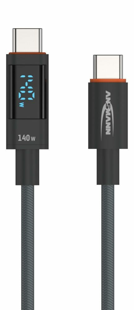 Ansmann Usb-C/Usb-C Cable 120cm > 140 Watt Power Del. 1700-0176