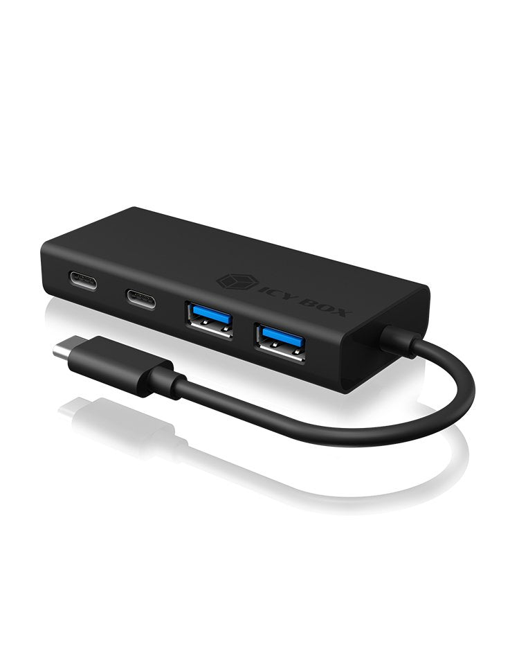 EAN 4250078168935 - ICY BOX IB-HUB1426-CPD USB 3.2 Gen 1 (3.1 Gen 1) Type-C 5000 Mbit/s Negro imagen 2
