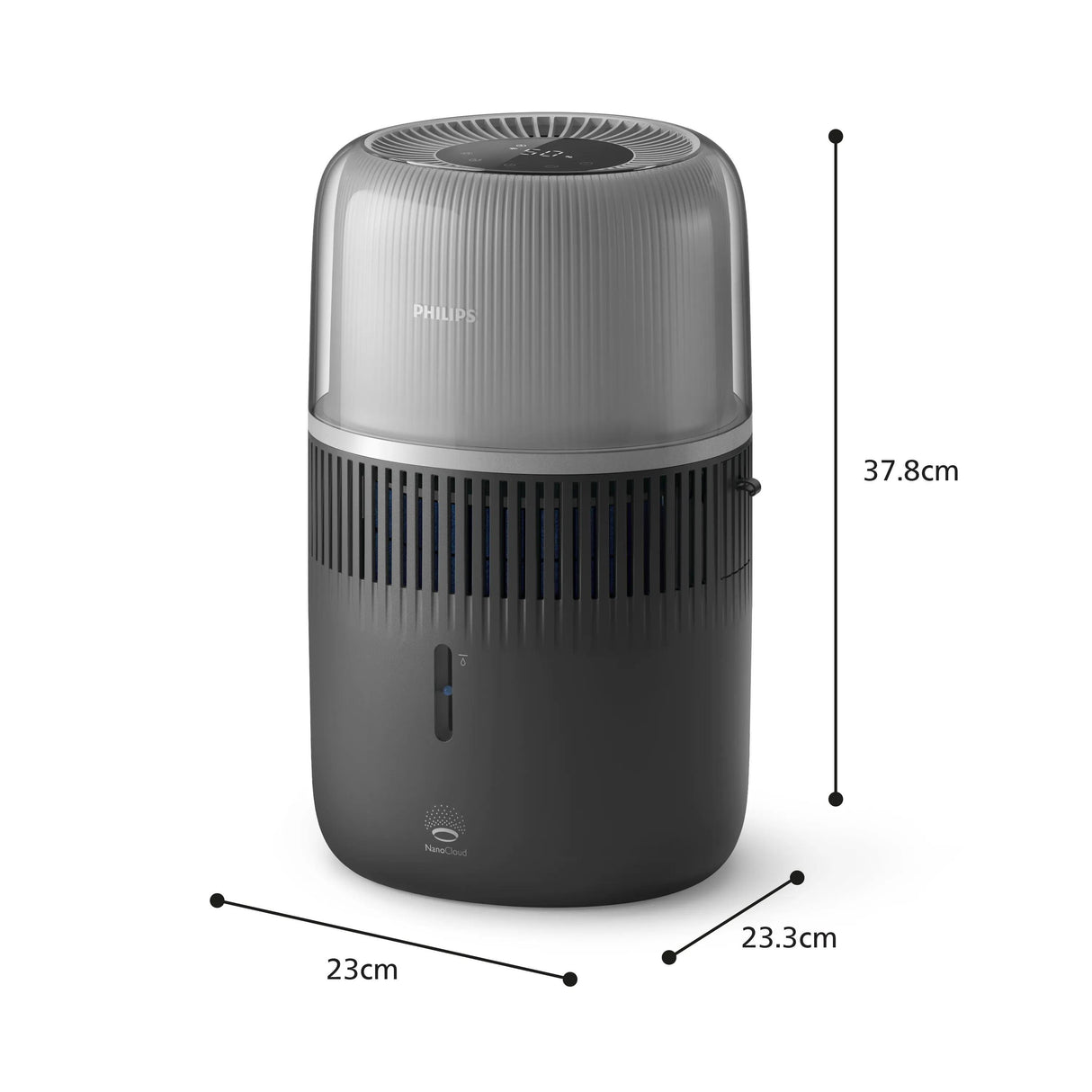 EAN 8720389058837 - Philips 5000 series HU5710/03 humidificador Ultrasónica 4,5 L Plata 14,1 W imagen 10