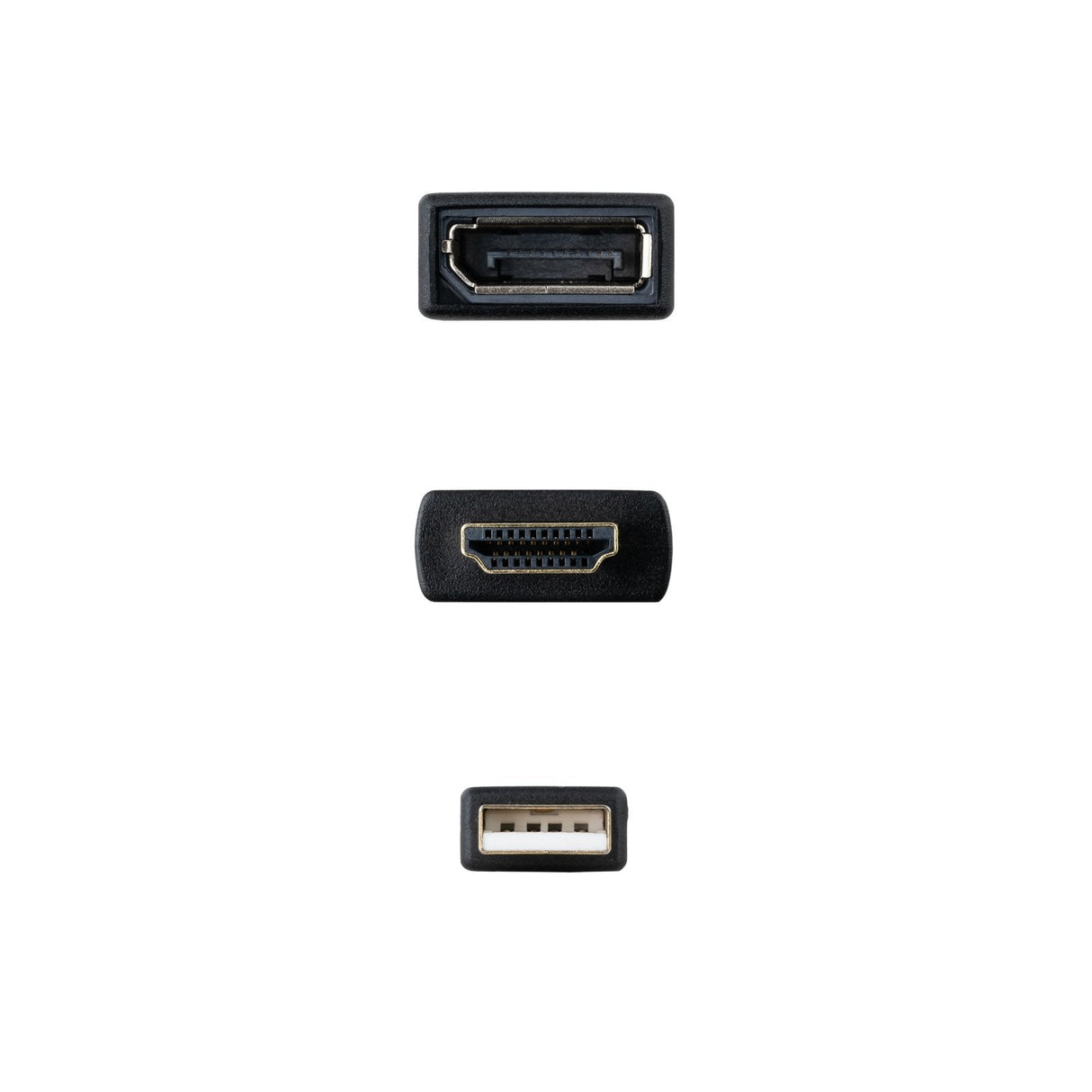 Conversor Hdmi A Displayport, Hdmi/M-Dp/H 20cm Neg