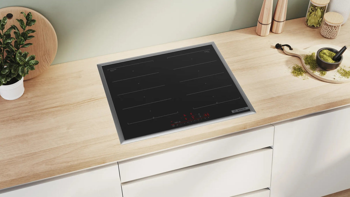 EAN 4242005394517 - Bosch Serie 6 PXX645HC1E hobs Negro Integrado 60 cm Con placa de inducción 4 zona(s) imagen 4