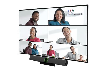 Crestron Uc-Sb2-Dmk Kit De Montaje (Abrazadera De Montaje 2 Abrazaderas De Extensión 2 Soportes Con Inclinación 2 X Abrazaderas De Base) Para Barra De Vídeo Acero Montable En Pantalla