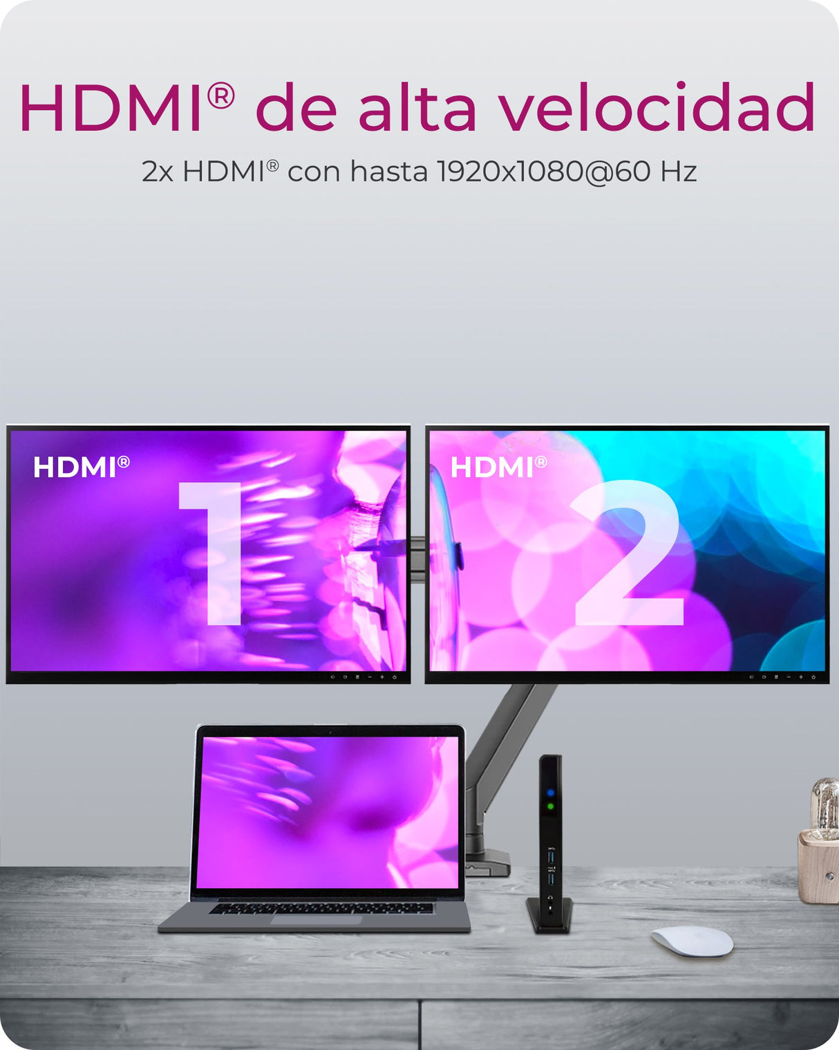EAN 4250078169765 - ICY BOX IB-DK2251AC Alámbrico USB 3.2 Gen 2 (3.1 Gen 2) Type-A Negro imagen 6