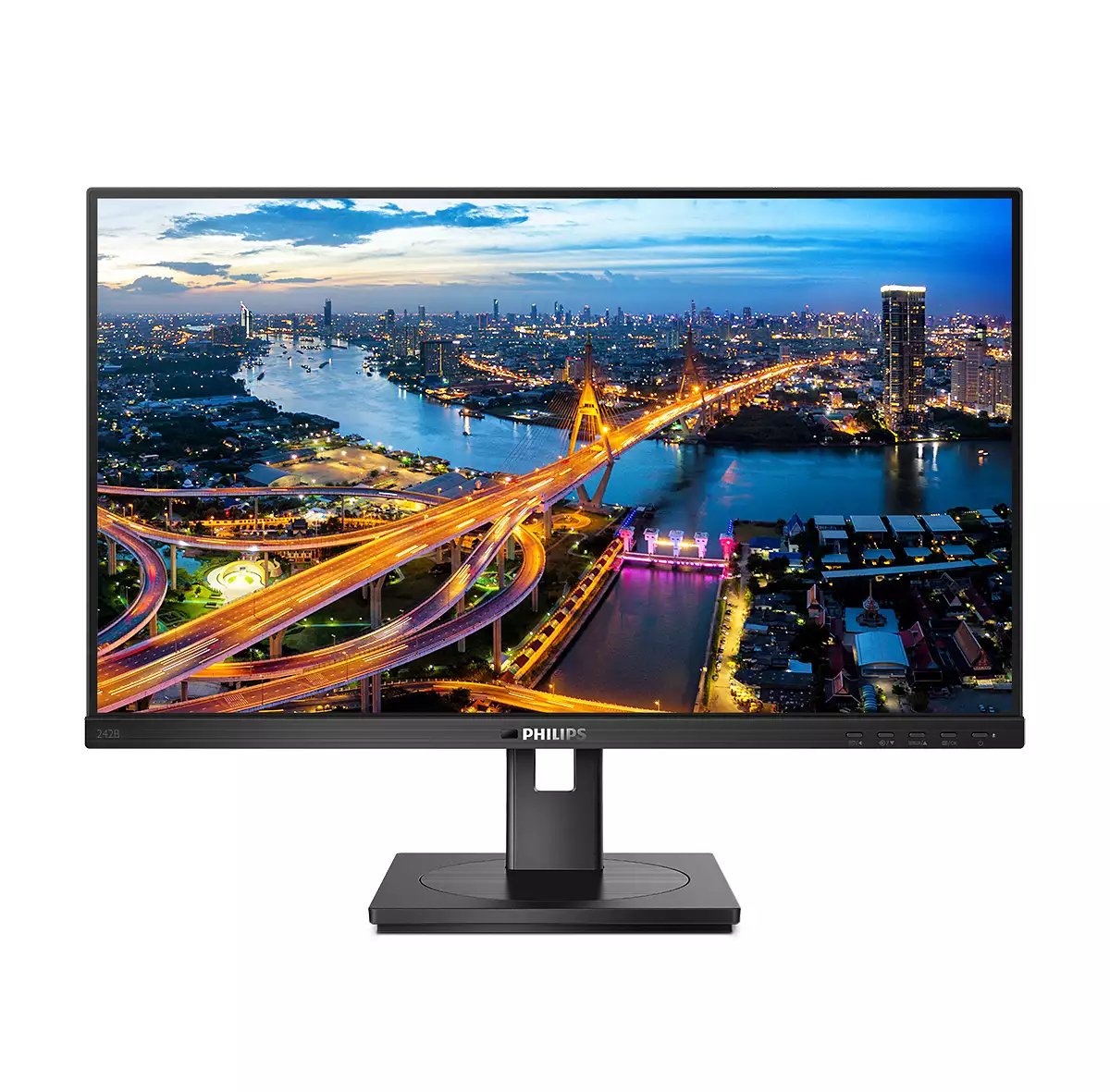 Monitor Philips B Line 242b1/00 242b1 23.8 Ips Dvi Hdmi Dp Pivot