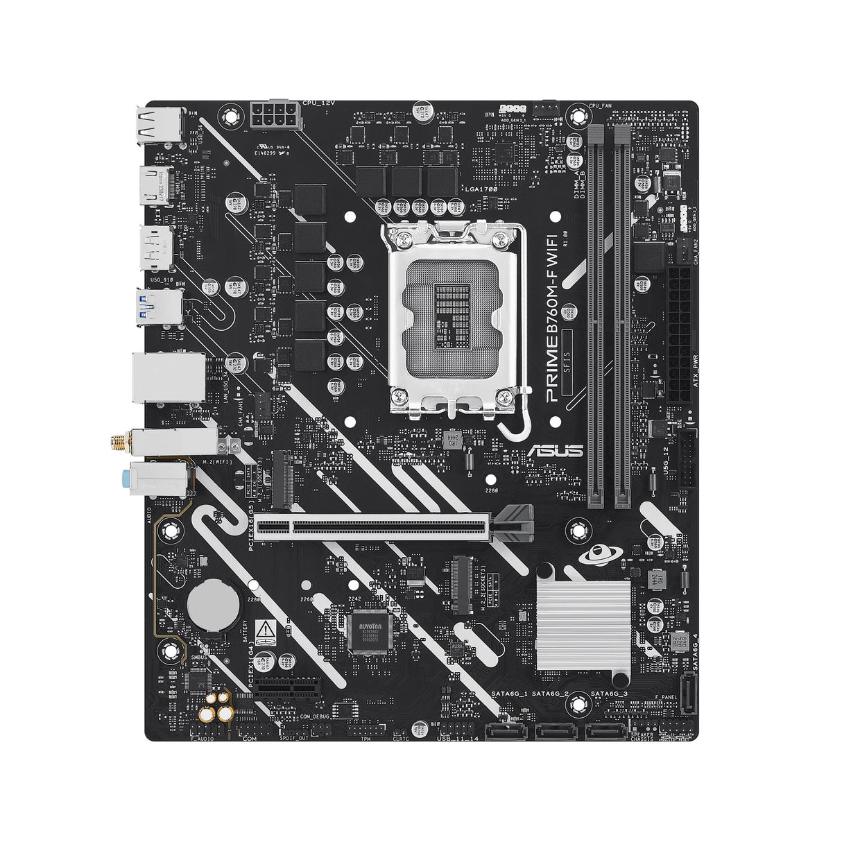 EAN 4711636182232 - ASUS PRIME B760M-F WIFI Intel B760 LGA 1700 micro ATX imagen 2
