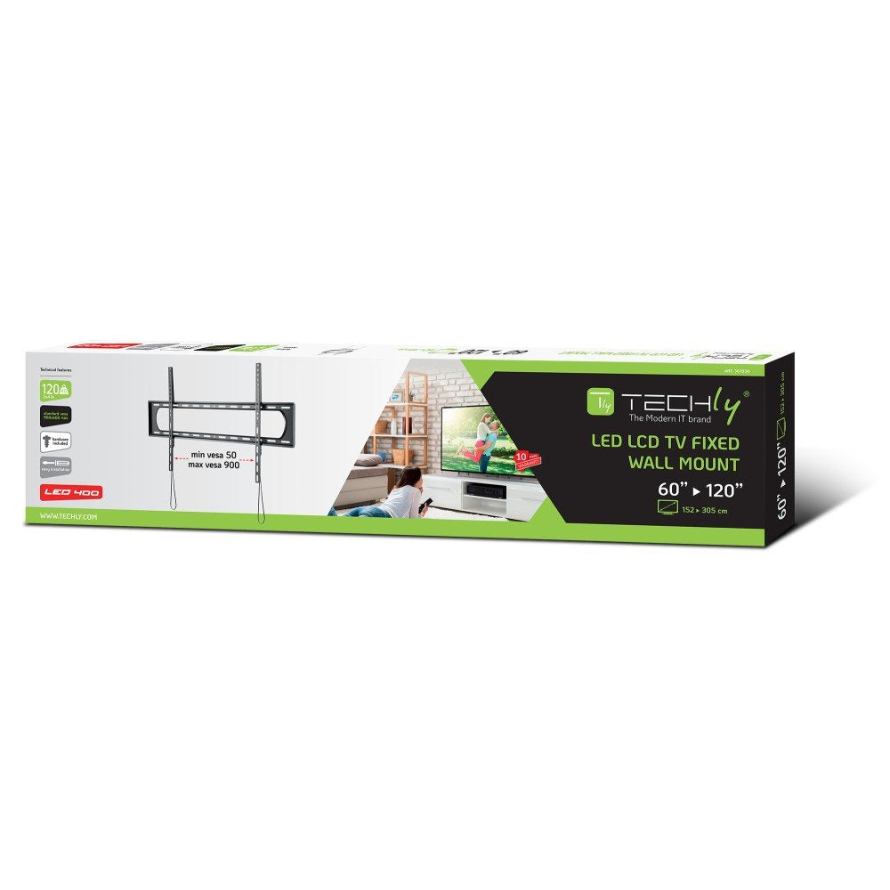 EAN 8059018367034 - Techly ICA-PLB 369F soporte para TV 3,05 m (120") Negro imagen 2
