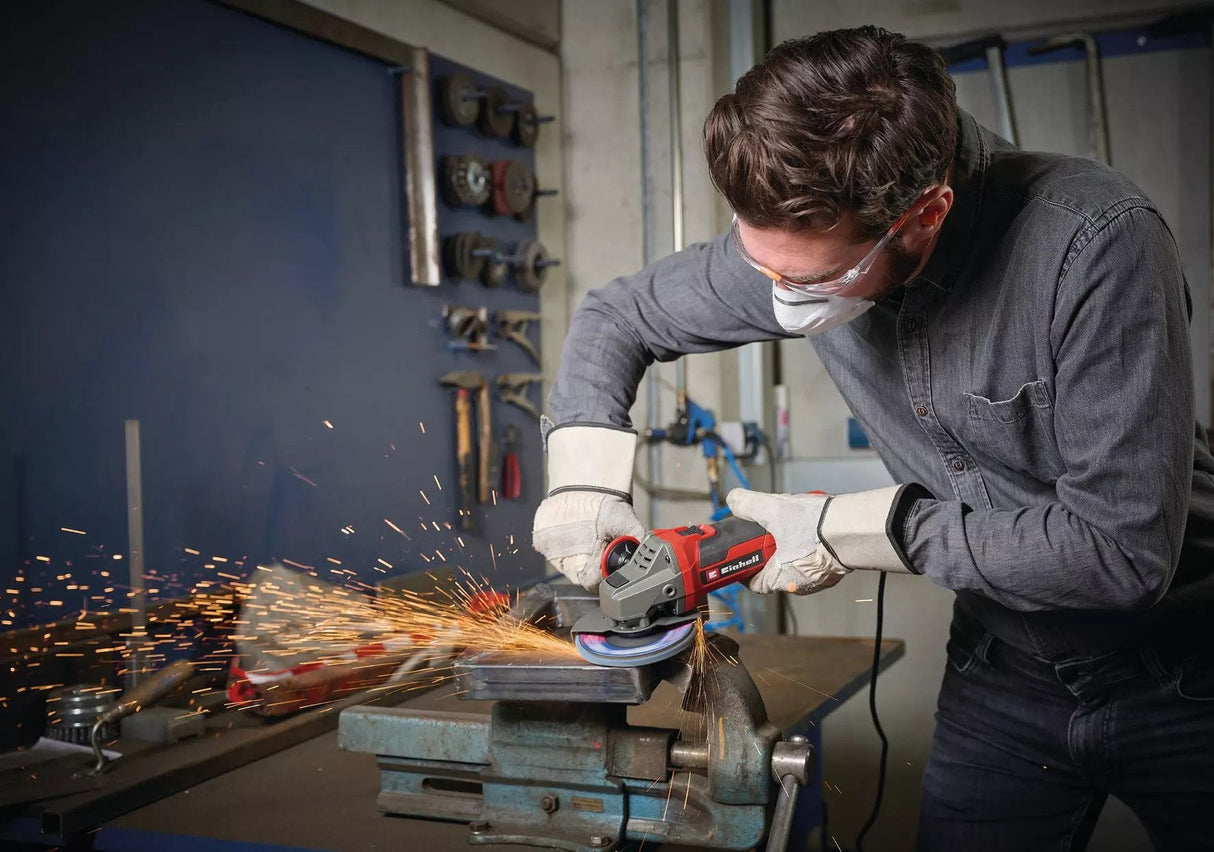 Amoladora Einhell Te-Ag 125/1010 Angular 12,5 Cm 12000 Rpm 1010 W 2,25 Kg