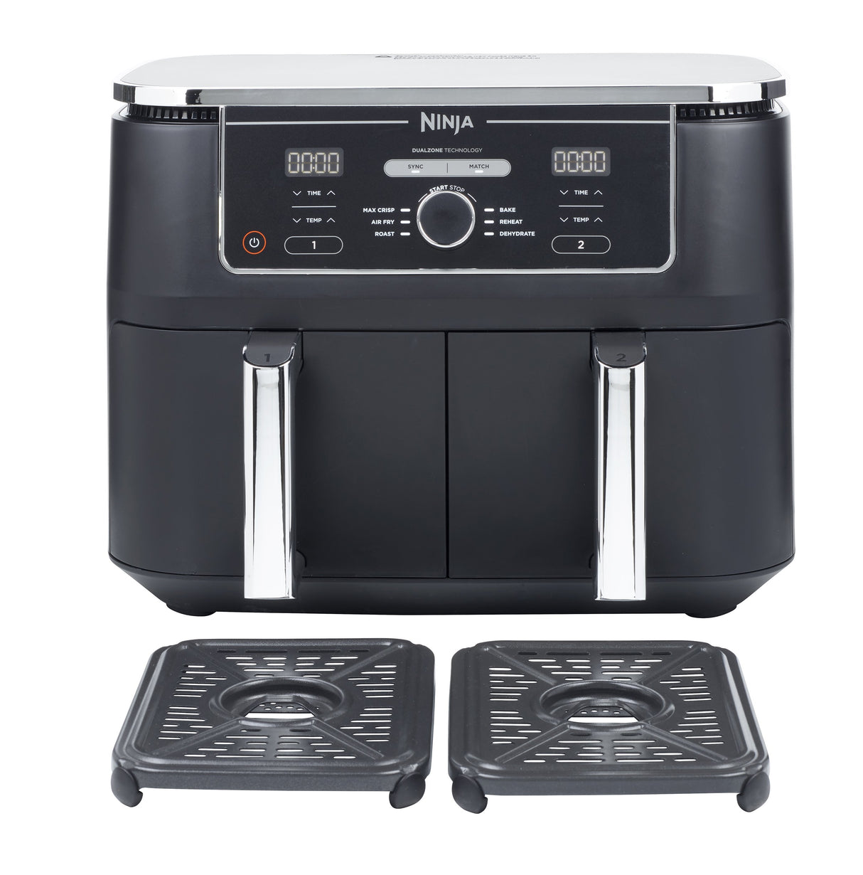 EAN 0622356245272 - Ninja AF400EU freidora Doble 9,5 L Independiente 2470 W Freidora de aire caliente Negro imagen 6
