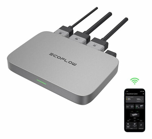EAN 0842783163387 - EcoFlow Powerstream Negro, Gris imagen 2