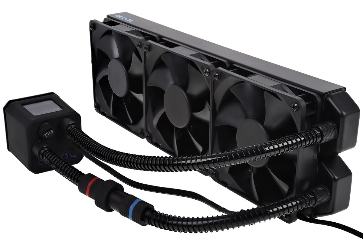Alphacool Eisbaer 360 Cpu Procesador Sistema De Refrigeración Líquida Todo En Uno 12 Cm Negro