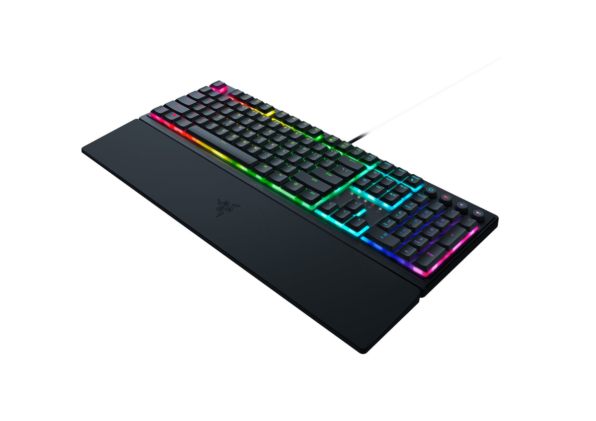 Teclado Mecánico Híbrido Razer Ornata V3 Rgb Pt Negro