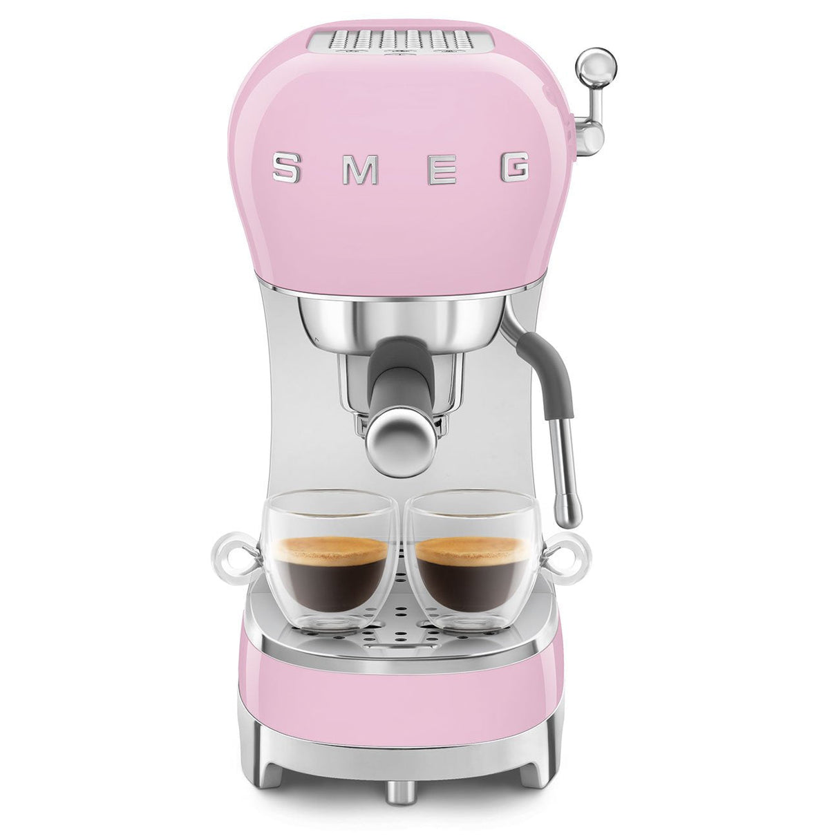 Cafetera Smeg Ecf02pkeu Eléctrica Manual Máquina Espresso 1,1 L