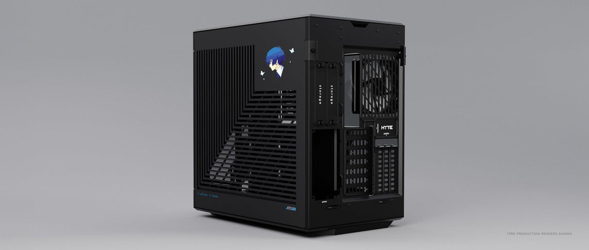 Caja Hyte Y60 Persona 3 Reload Bundle, Multicolor, Vidrio Templado Cs-Hyte-Y60-P3r