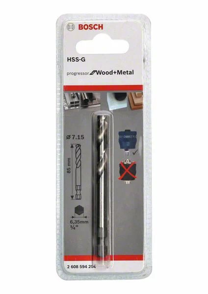 EAN 3165140950237 - Bosch 2 608 594 254 broca Broca piloto imagen 2