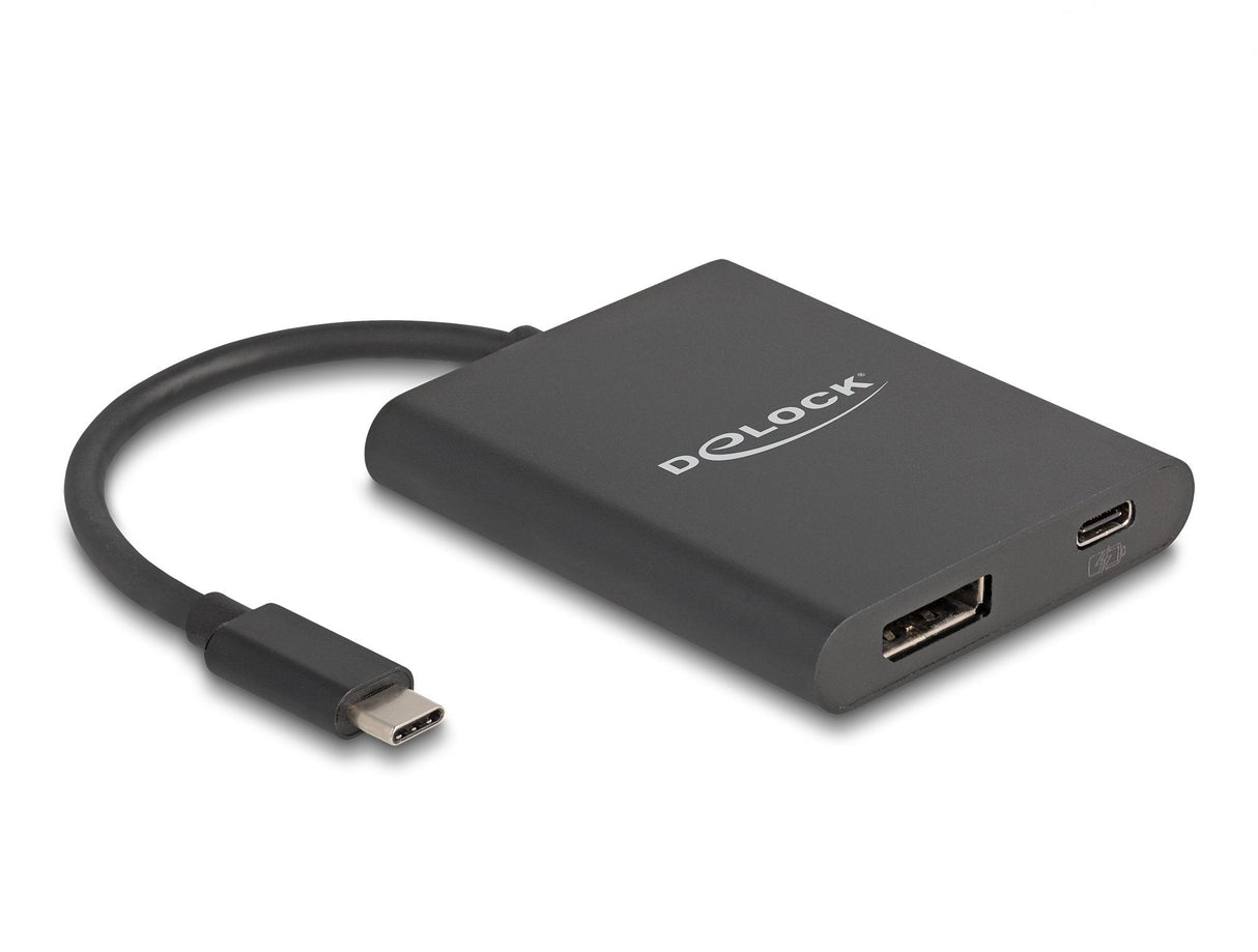 Delock 64202 Adaptador Usb Type-C A Displayport (Dp Alt Mode) 8k Con Hdr Y Power Delivery 60 W