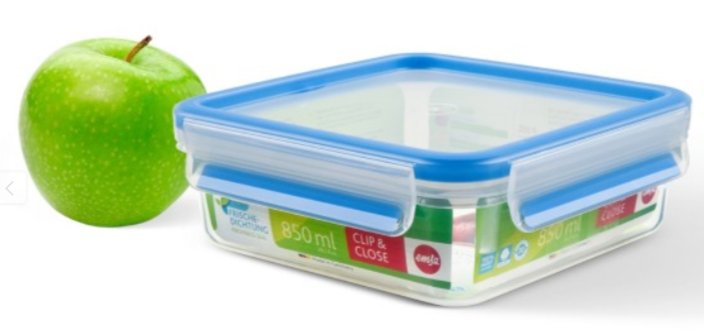 EAN 4009049303062 - EMSA 508536 recipiente de almacenar comida Rectangular Caja 0,85 L Transparente 8 pieza(s) imagen 2