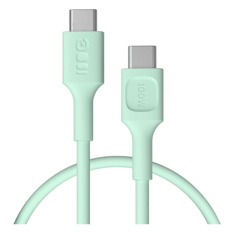 Green Cell Usb-C To Usb-C Cable Powerflex 100w 0.3m Verde - Silicone