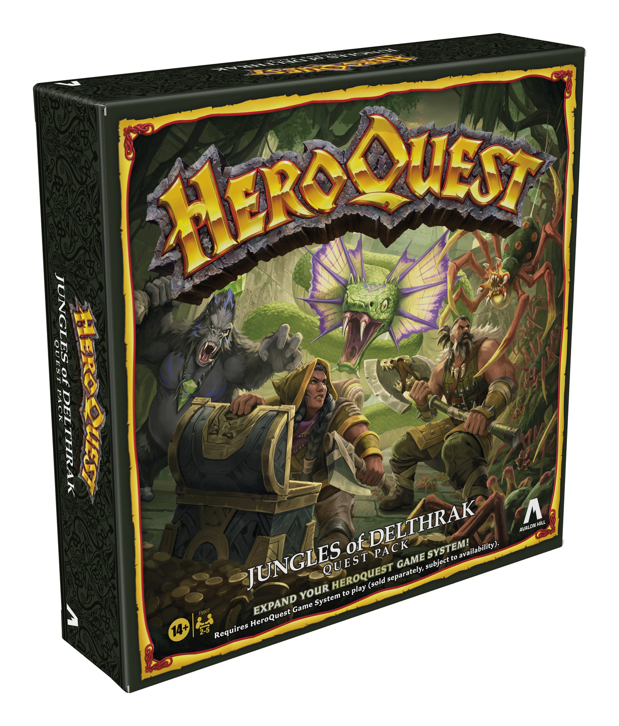 Expansion Juego De Mesa Selvas De Delthark Heroquest Ingles