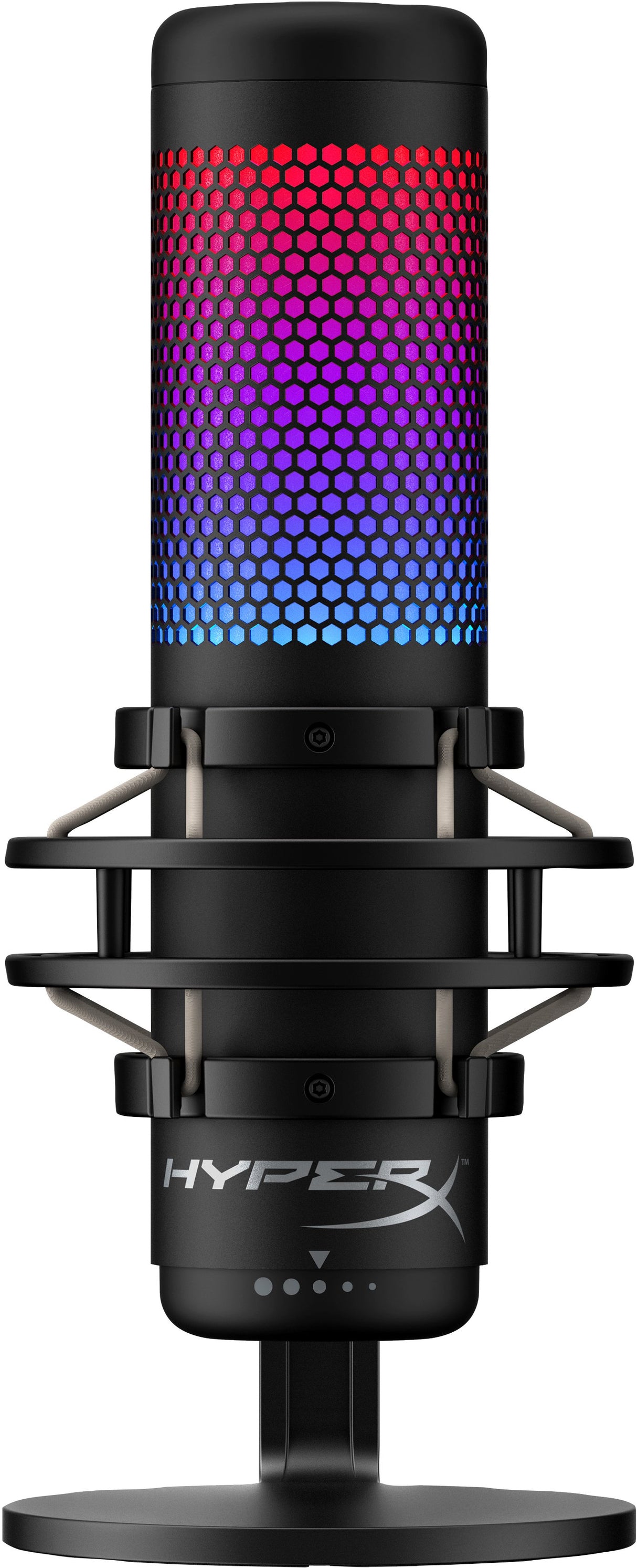 EAN 0196188049488 - HyperX QuadCast S - USB Microphone (Black-Grey) - RGB Lighting Micrófono para PC imagen 1