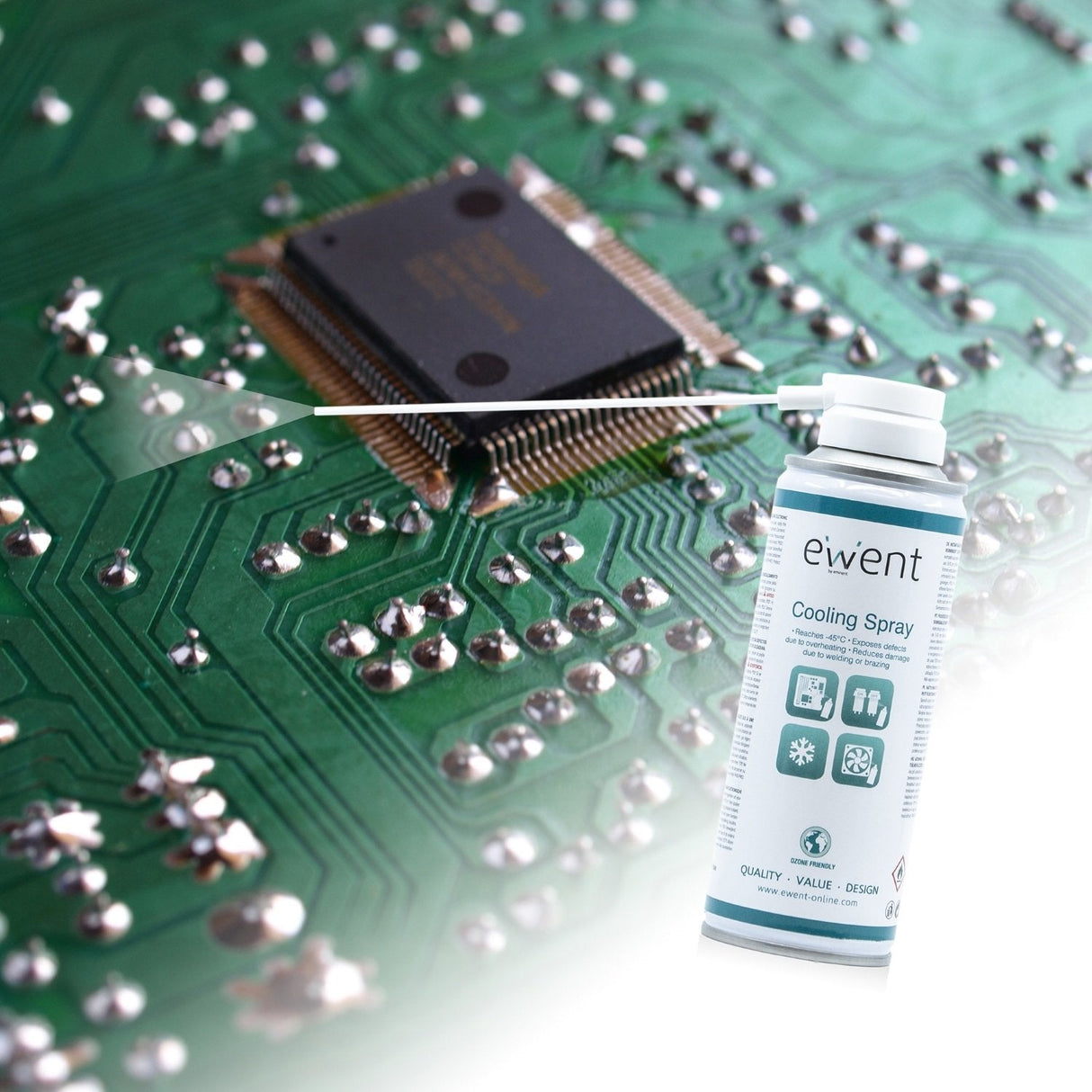 EAN 8054392614095 - Ewent EW5616 spray de congelación 200 ml -45 °C 1 pieza(s) imagen 2