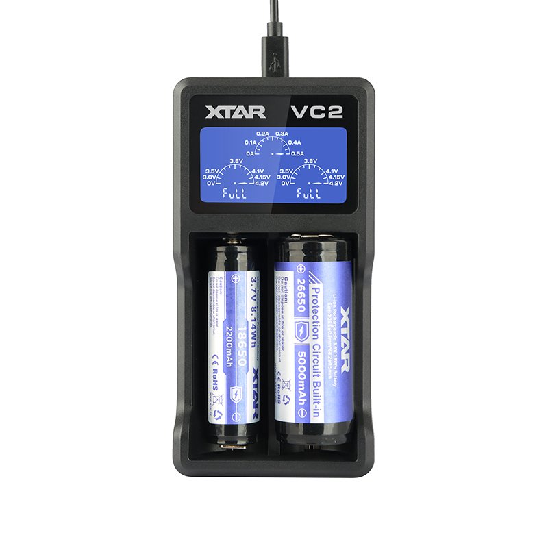 EAN 6952918320388 - XTAR VC2 cargador de batería Pilas de uso doméstico USB imagen 2