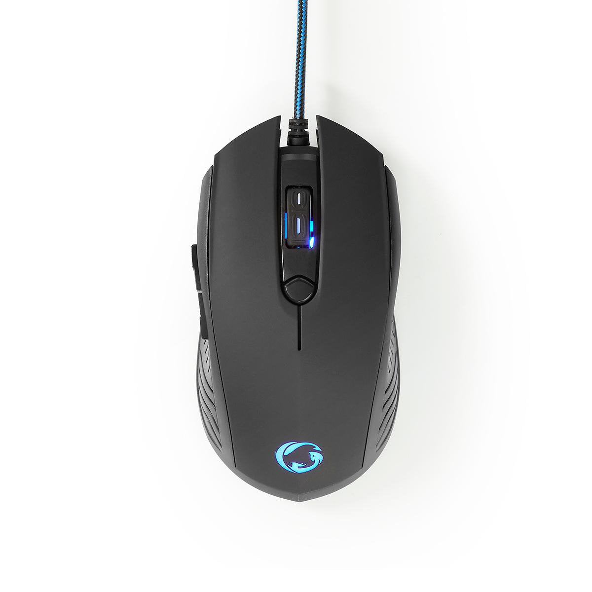 EAN 5412810315253 - Nedis GCK31100BK teclado Ratón incluido Juego Negro, Azul imagen 4