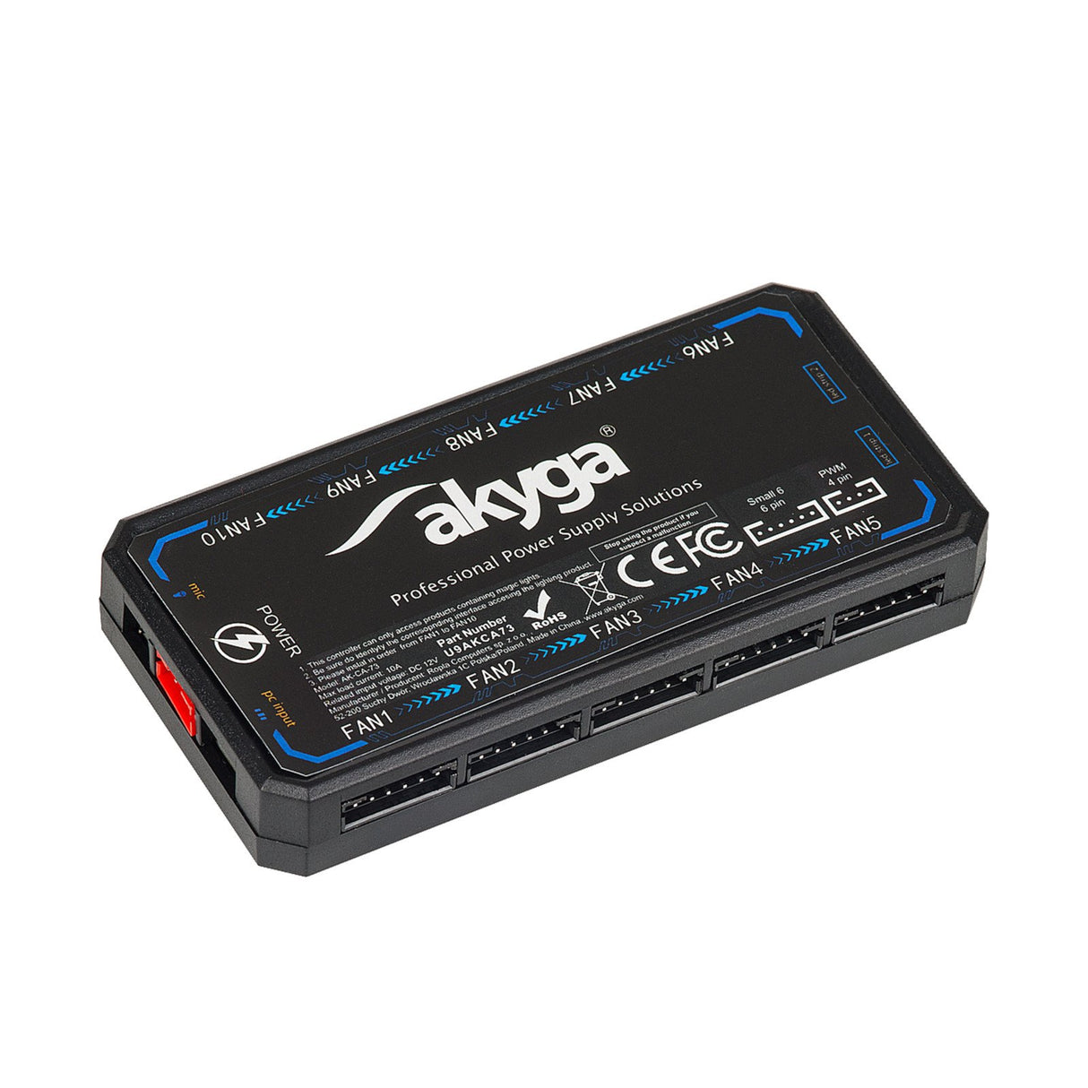 EAN 5901720136084 - Akyga AK-CA-73 parte carcasa de ordenador Universal Controlador RGB imagen 1