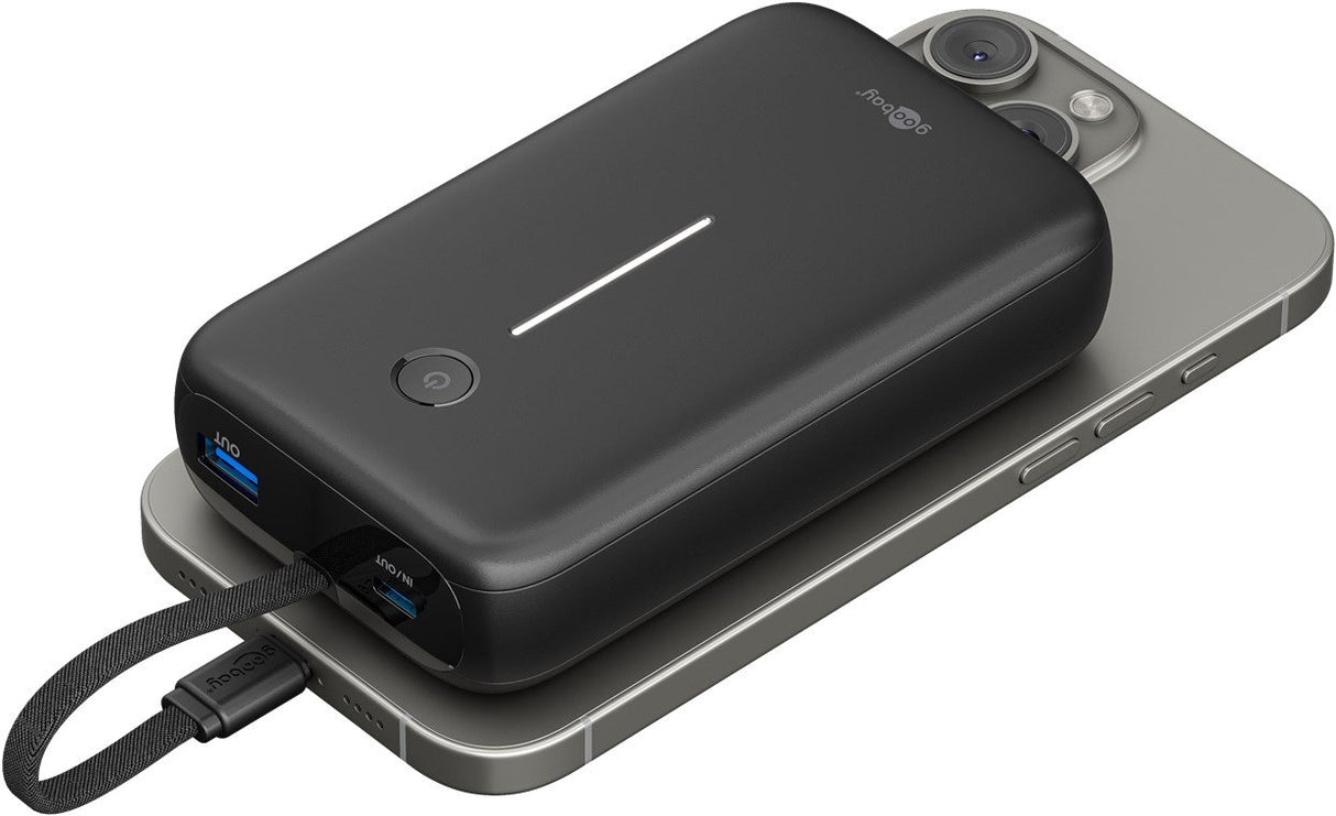 EAN 4040849762529 - Goobay 76252 batería externa Polímero de litio 20000 mAh Negro imagen 5