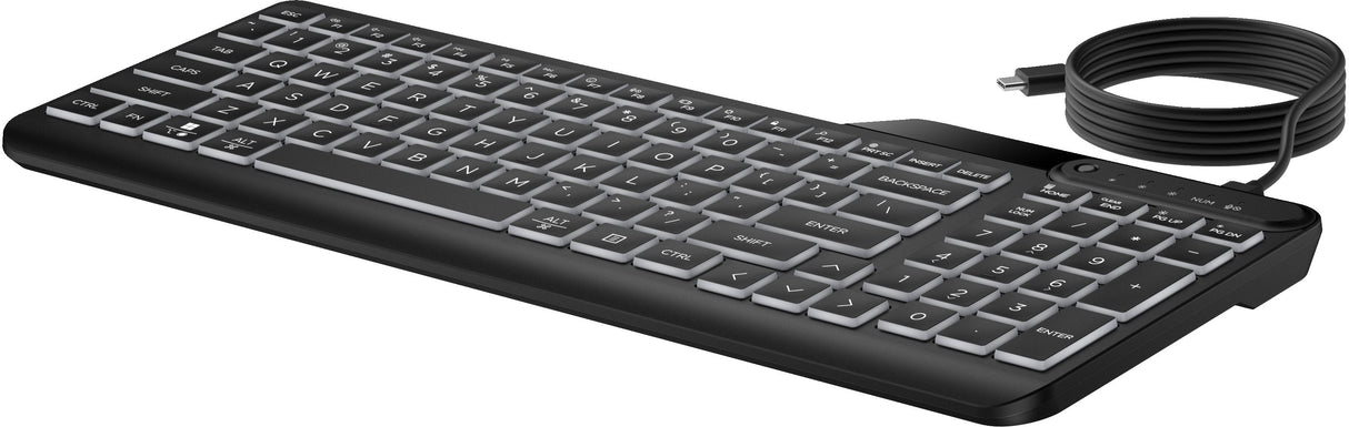 Hp 405 Multi-Device Backlit Wired Keyboard