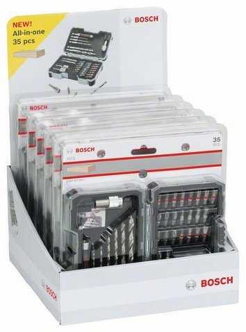 Bosch 2 607 017 327 Punta De Destornillador 35 Pieza(S)