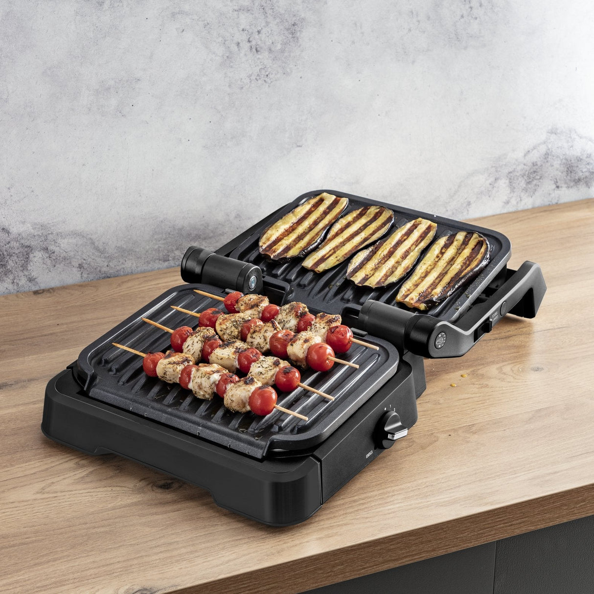 Tefal Optigrill 4in1 Gc7748, Grill De Contacto Negro, 2.100 Vatios, Con Bandeja Para Hornear Gc7748