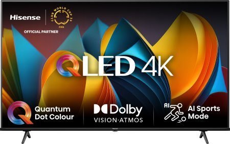 Hisense 58e77nq, Qled Tv 146 Cm (58 Pulgadas), Negro, Ultrahd/4k, Sintonizador Triple, Pvr 58e77nq