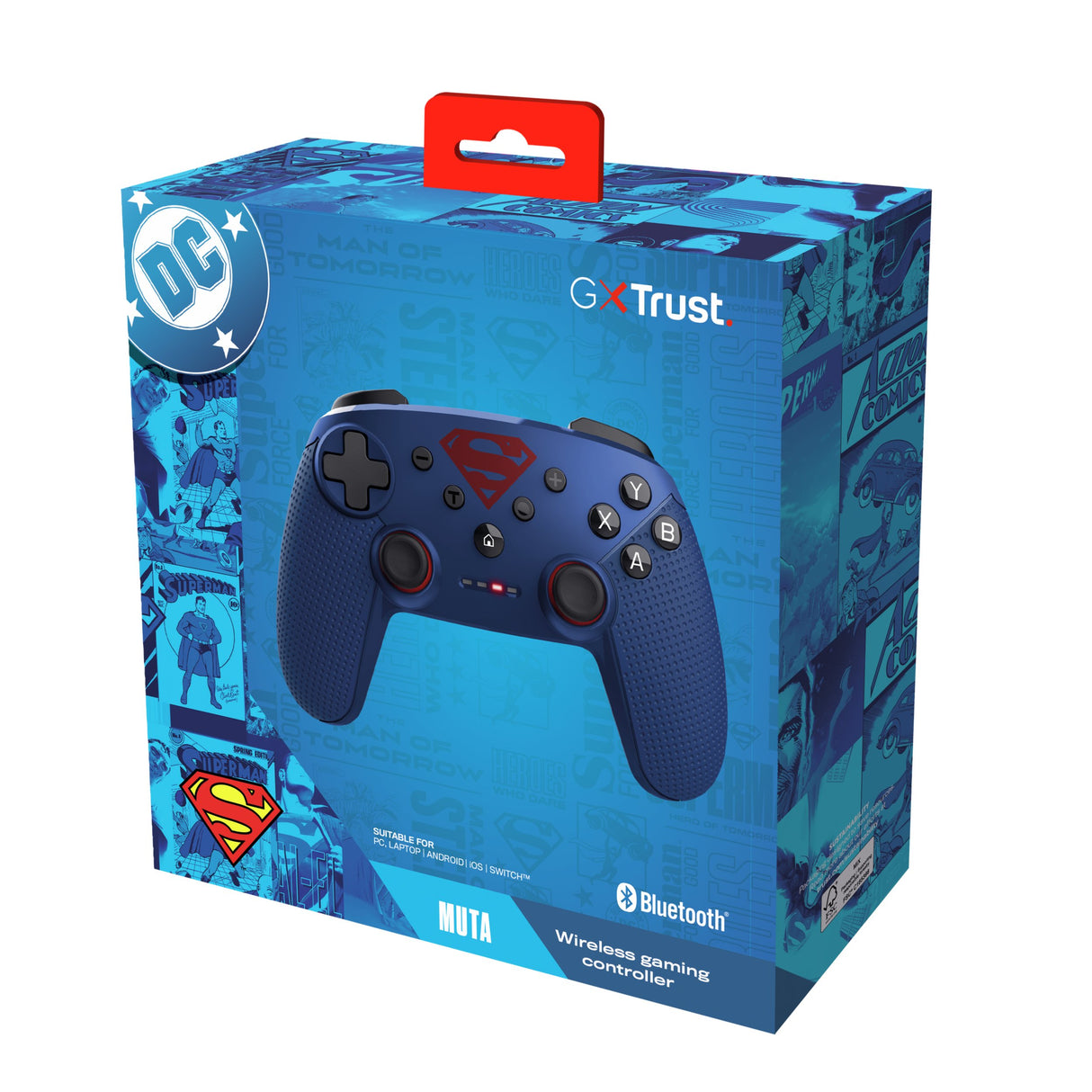 EAN 8713439257441 - Trust GXT 542SM Muta Azul Bluetooth/RF/USB Gamepad Android, Nintendo Switch, Nintendo Switch 2, Nintendo imagen 6