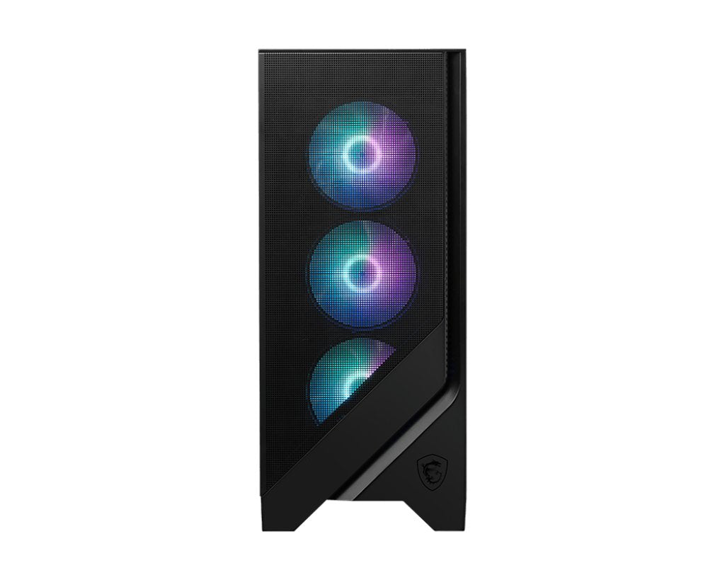 EAN 4711377121552 - MSI MAG Forge 320R AIRFLOW Micro Torre Negro, Transparente imagen 3