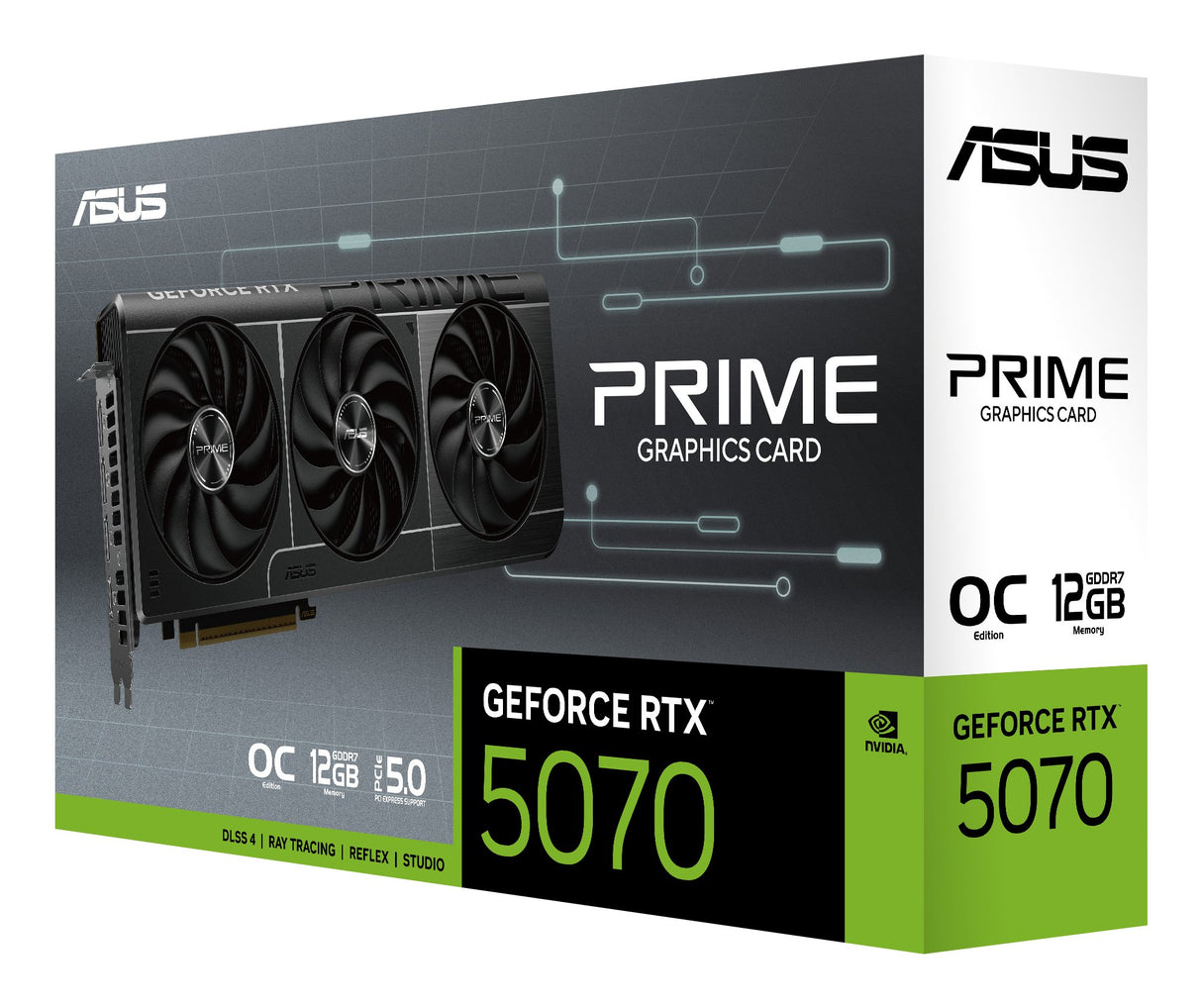 EAN 4711387837825 - ASUS Prime -RTX5070-O12G NVIDIA GeForce RTX 5070 12 GB GDDR7 imagen 12