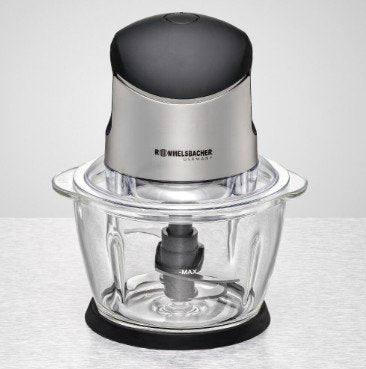 EAN 4001797854209 - Rommelsbacher MZ 400 picadora eléctrica de alimentos 1 L 400 W Negro, Acero inoxidable imagen 2