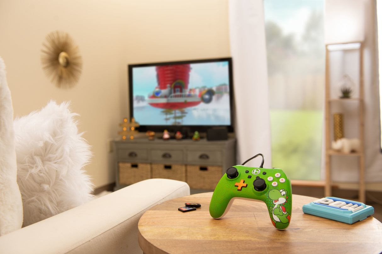 Mando Wired Controller Nintendo Switch Súper Mario Yoshi Usb 2.0 1.8m