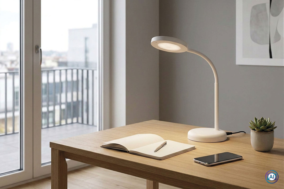 Maul Lámpara De Mesa Mauljoy Blanco