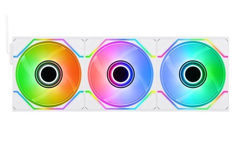 K Cooler Swafan Infinity Ex14 Argb Sync Blanco 3pack Fan