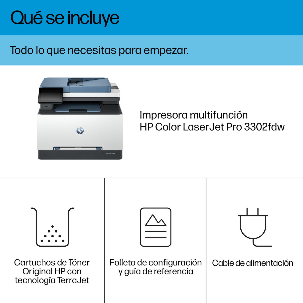 EAN 5715063700266 - HP Color LaserJet Pro MFP 3302fdw Prntr 600 x 600 DPI A4 Wifi imagen 4