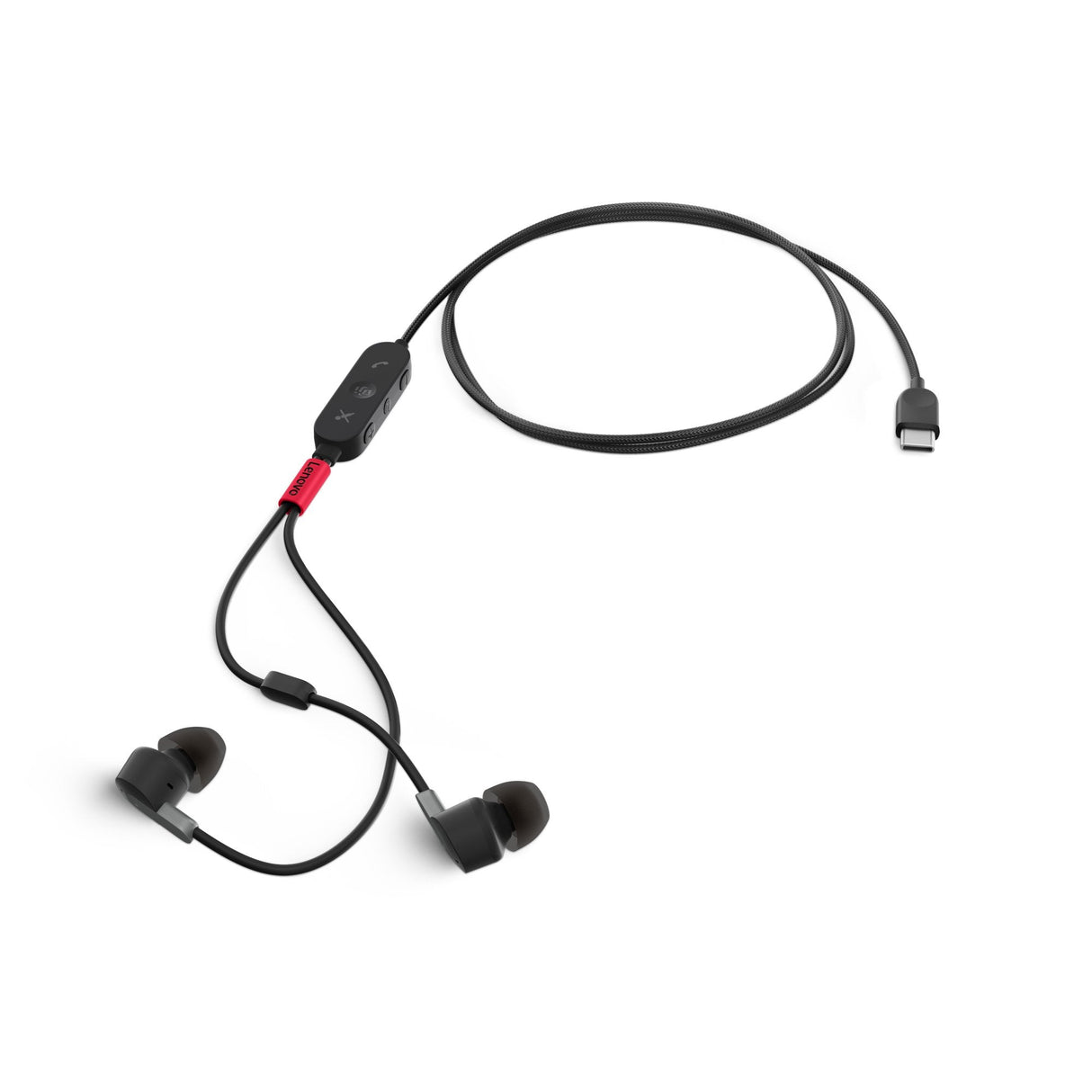 Auriculares Lenovo Go - Usb-C Anc In-Ear Headphones