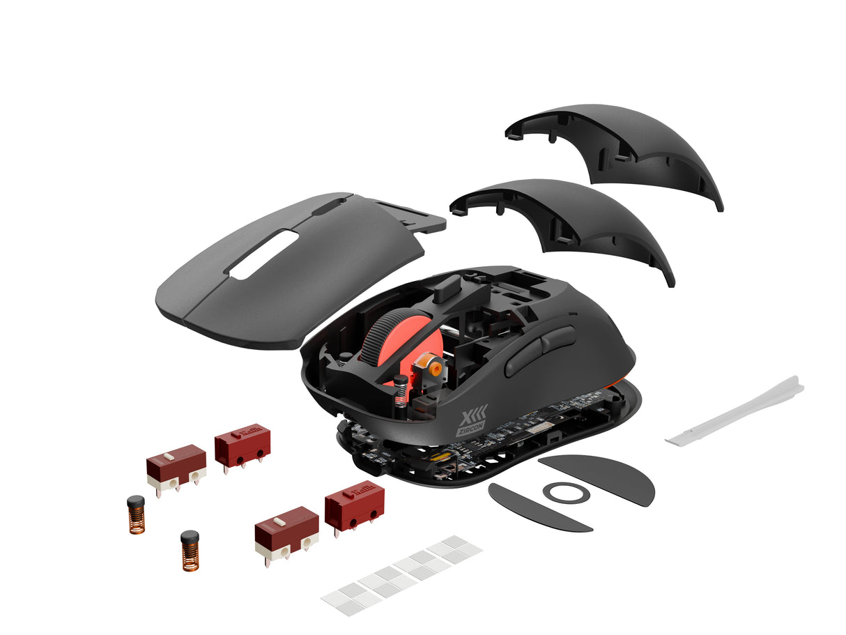 EAN 5901969443394 - GENESIS Zircon XIII ratón Juego Ambidextro RF Wireless + USB Type-C Óptico 26000 DPI imagen 6