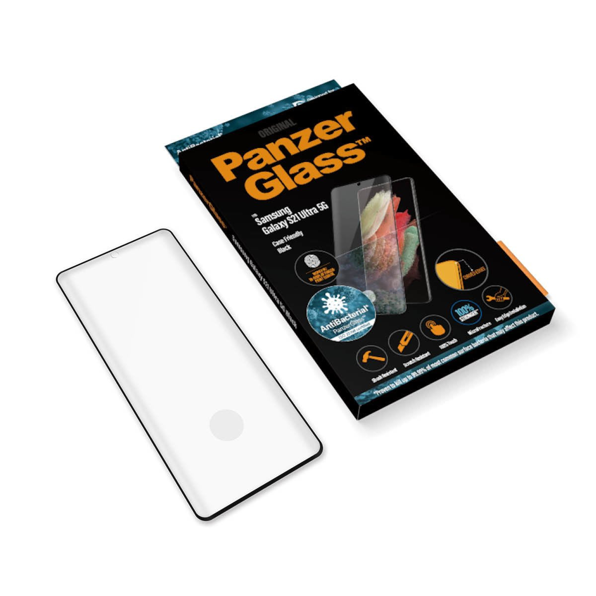 EAN 5711724072581 - PanzerGlass ® Screen Protector Samsung Galaxy S21 Ultra 5G Protector de pantalla 1 pieza(s) imagen 5