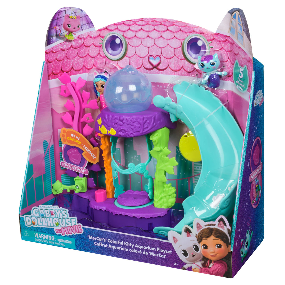 EAN 681147090064 - Gabby's Dollhouse GDH PYS Movie Aquarium Playset INTL GML imagen 9