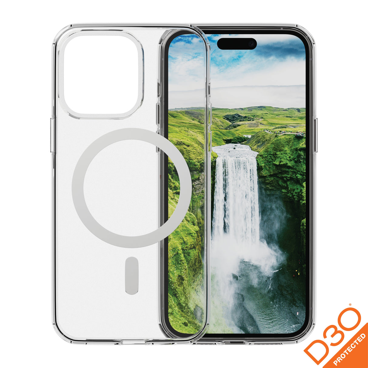 EAN 5711428019042 - dbramante1928 Iceland Ultra D3O MagSafe funda para teléfono móvil Transparente, Blanco imagen 1
