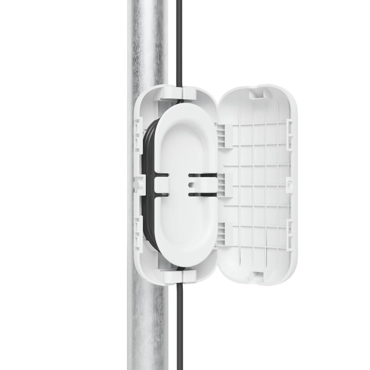 EAN 0810084693032 - Ubiquiti UACC-FIBER-SR-KIT organizador de cables Poste/Pared Caja de cables Blanco 1 pieza(s) imagen 2