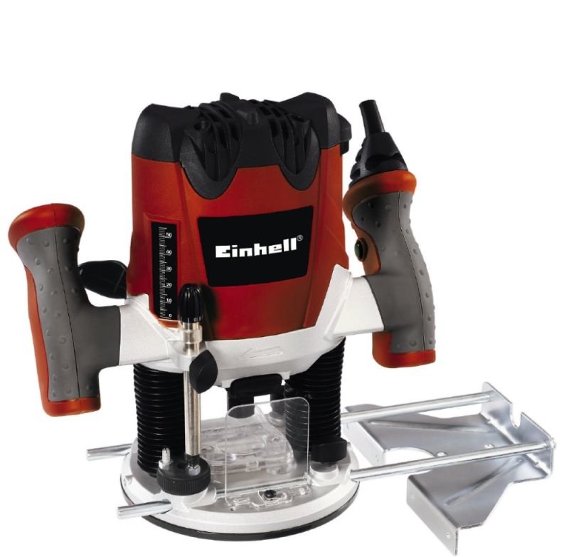 Fresadora Einhell Te-Ro 1255 E (Rojo/Negro, 1200 Vatios) 4350490