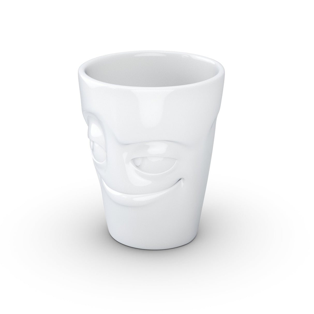Fiftyeight Henkelbecher 350ml - Verschmitzt Blanco