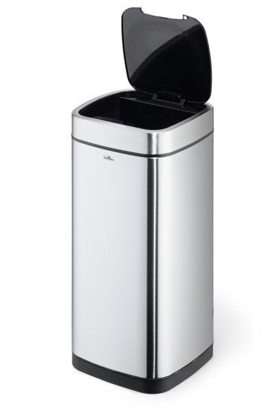 Durable Sensor Abfalleimer No Touch 35l Metallic Plateado