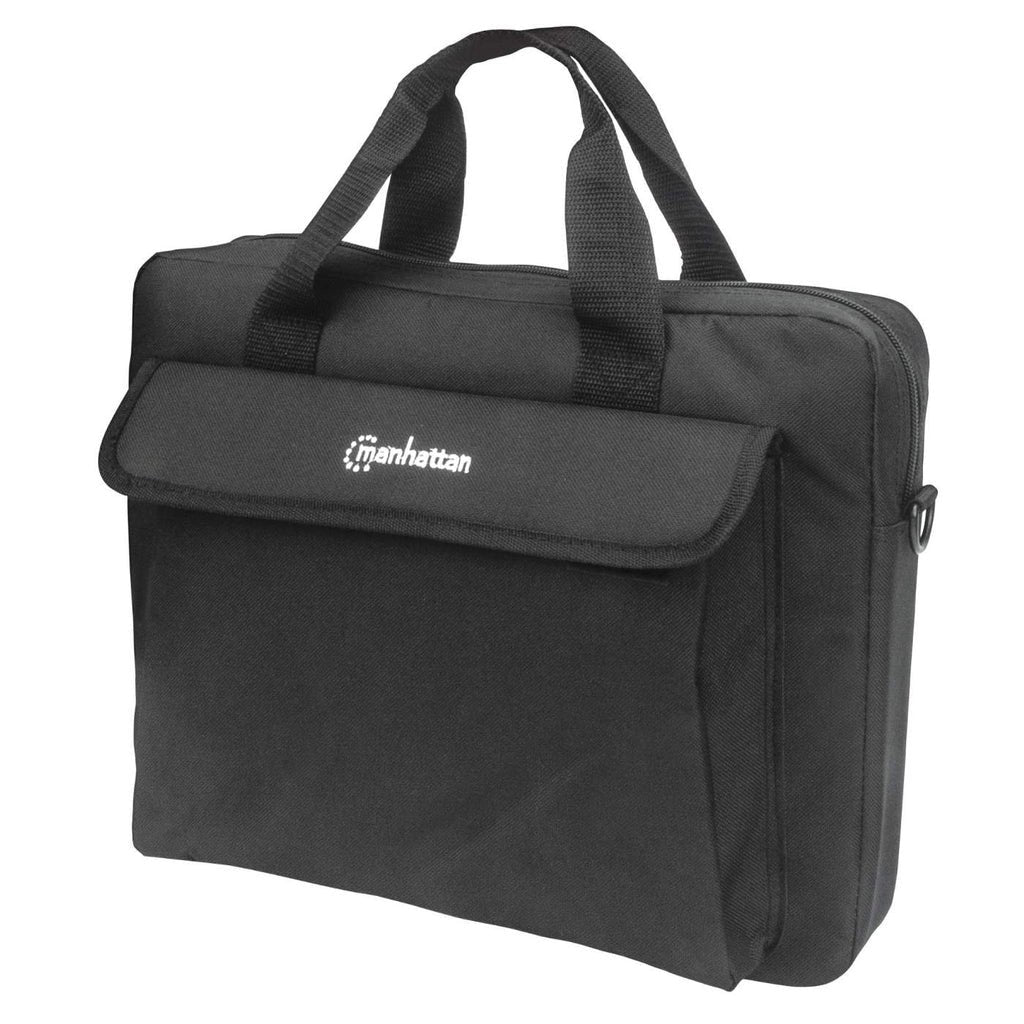 EAN 0766623439893 - Manhattan 439893 maletines para portátil 35,8 cm (14.1") Bandolera Negro imagen 1